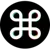 ⌘ icon