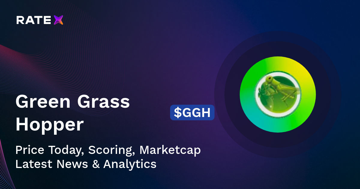 $GGH Price, Scoring, Latest News & Charts | RateX